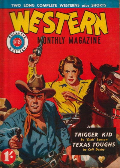 Bullseye Western Monthly Magazine (AGP, 1949 series) #8 ([April 1950?])