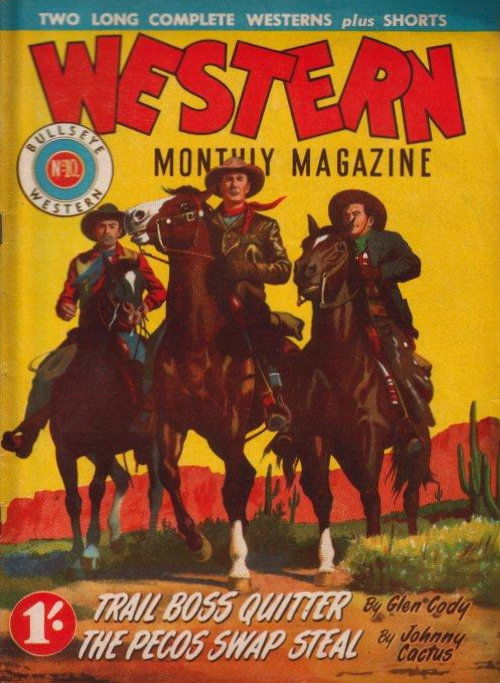 Bullseye Western Monthly Magazine (AGP, 1949 series) #10 ([June 1950?])