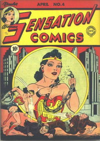 Sensation Comics  #4 (April 1942)