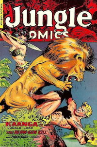 Jungle Comics (Fiction House, 1940 series) #159 Summer 1953