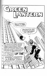 Green Lantern Album (Murray, 1978? series) #7 — War of the Weapon Wizards!