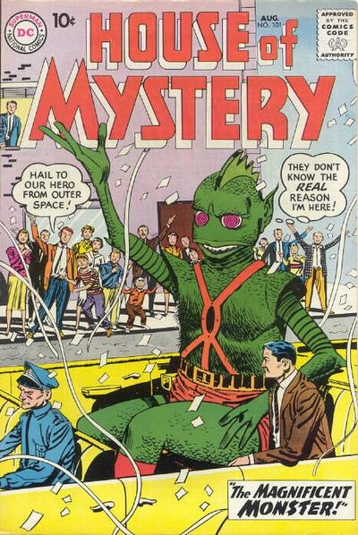 House of Mystery (DC, 1951 series) #101 (August 1960)
