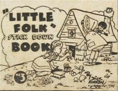 "Little Folk" Stick Down Book (New Century, 1947 series) #3 ([1947])
