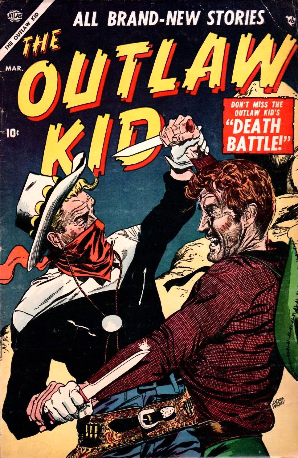 The Outlaw Kid (Atlas [Marvel], 1954 series) #4 (March 1955)