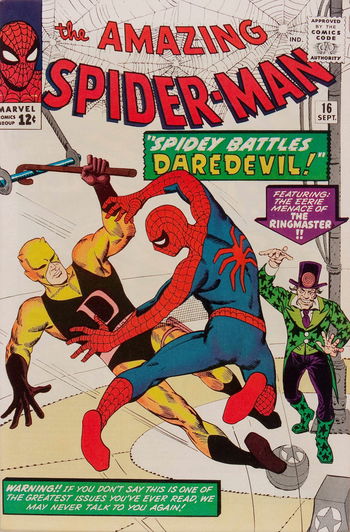 Spidey Battles Daredevil!