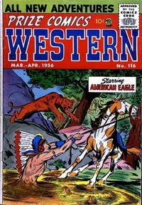 Prize Comics Western (Prize, 1948 series) v15#1 (116) March-April 1956