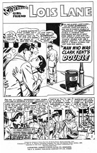 Giant Lois Lane Album (Colour Comics, 1964 series) #11 — The Man Who Was Clark Kent's Double (page 1)