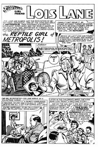 Giant Lois Lane Album (Colour Comics, 1964 series) #11 — The Reptile Girl of Metropolis! Part I