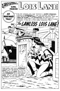 Giant Lois Lane Album (Colour Comics, 1964 series) #11 — The Lawless Lois Lane! Part I (page 1)
