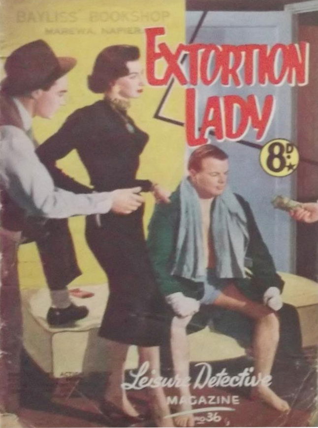 Leisure Detective (Action Comics, 1950? series) #36 — Extortion Lady ([December 1952?])