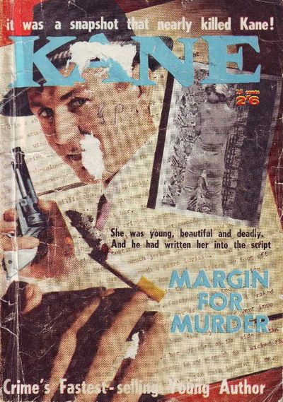 Kane (Webster, 1958 series)  — Margin for Murder [1959?]