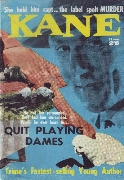 Kane (Webster, 1958 series)  — Quit Playing Dames [1959?]