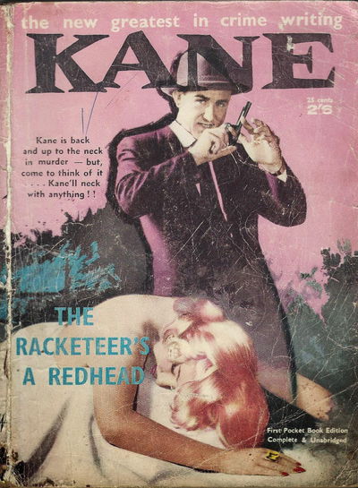 Kane (Webster, 1958 series)  — The Racketeers a Redhead