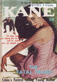 Kane (Webster, 1958 series) #20 — The Fatal Frame ([1959?])