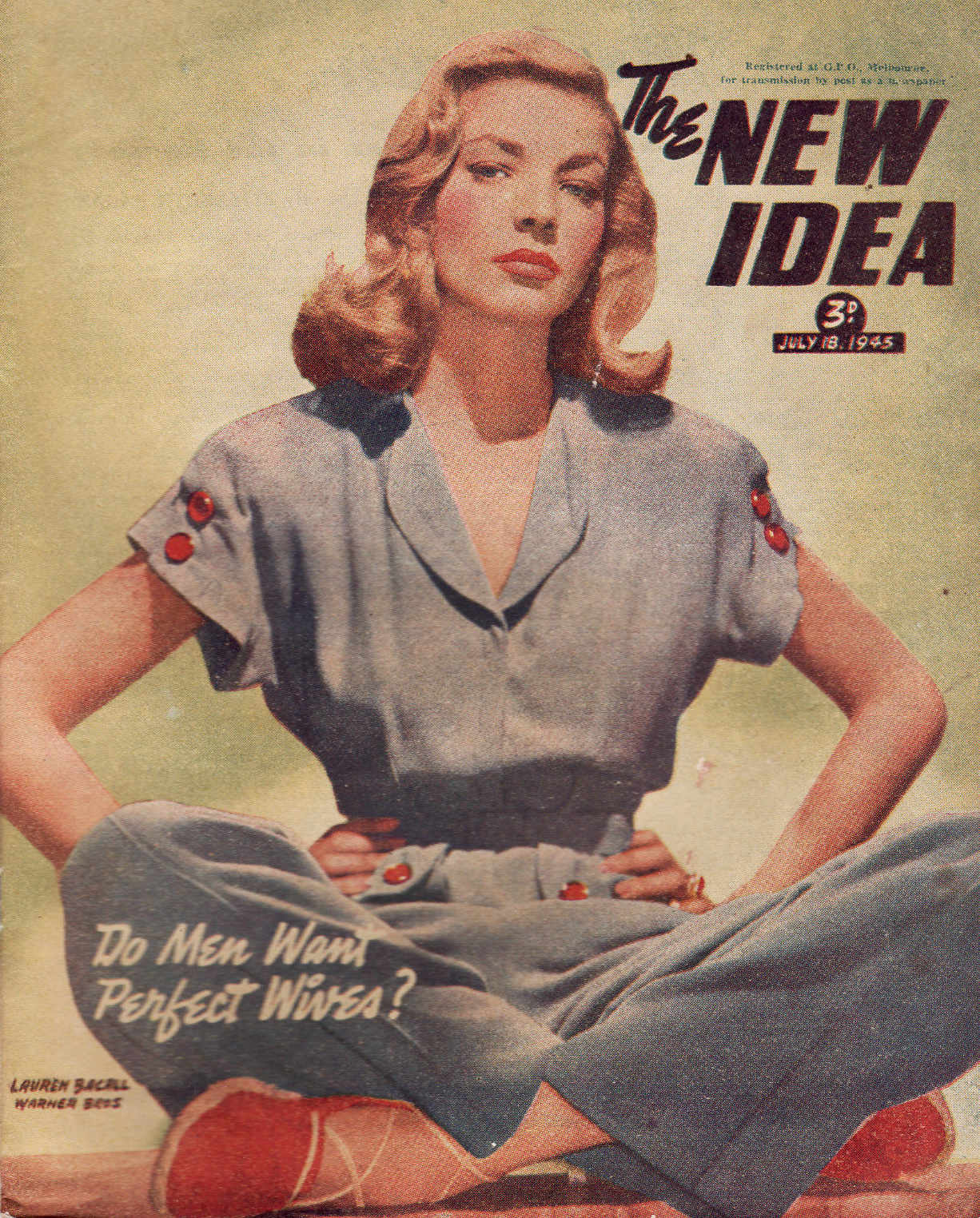 The New Idea (Fitchett, 1928 series) 18 July 1945 ([18 July 1945?])
