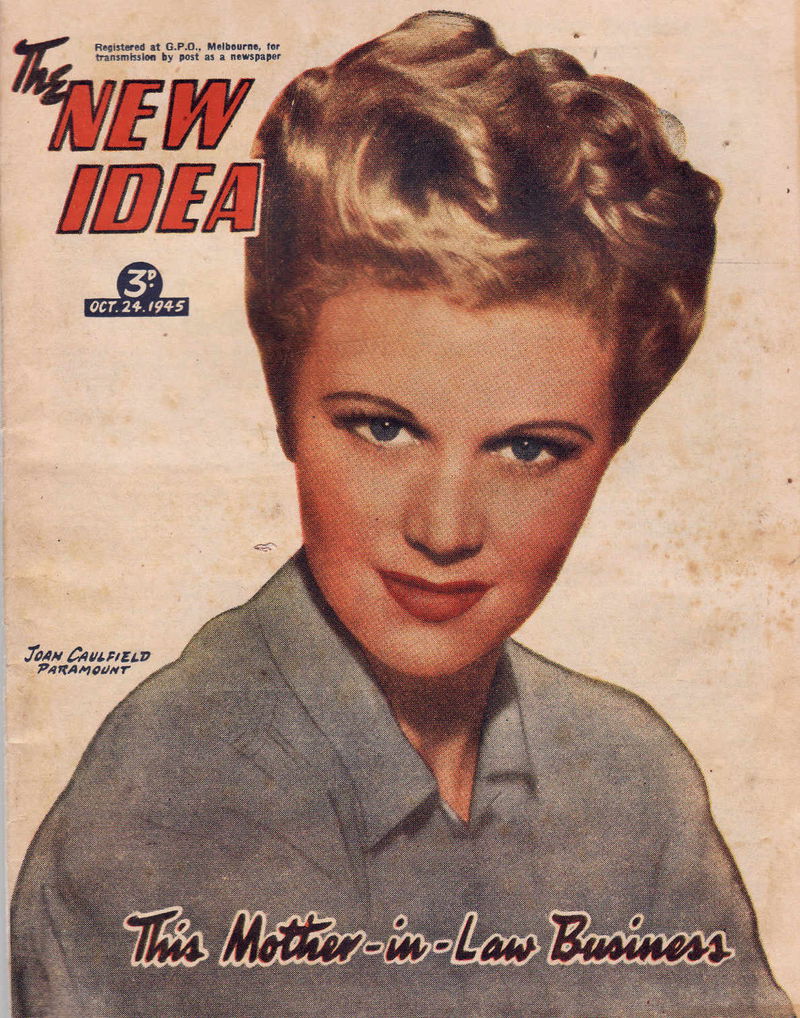 The New Idea (Fitchett, 1928 series) 24 October 1945 ([24 October 1945?])