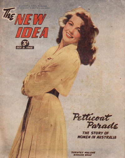 The New Idea (Fitchett, 1928 series) 3 October 1945 (3 October 1945)