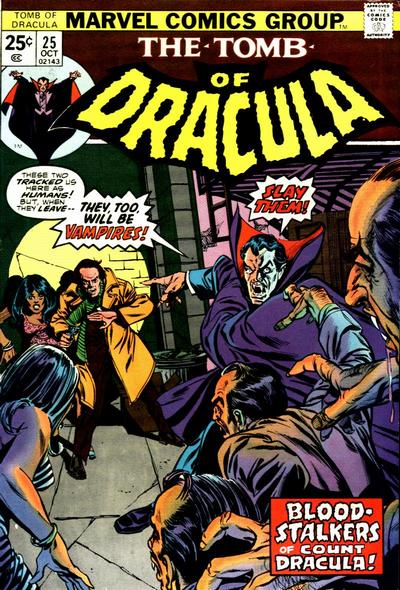 Tomb of Dracula  #25 (October 1974)