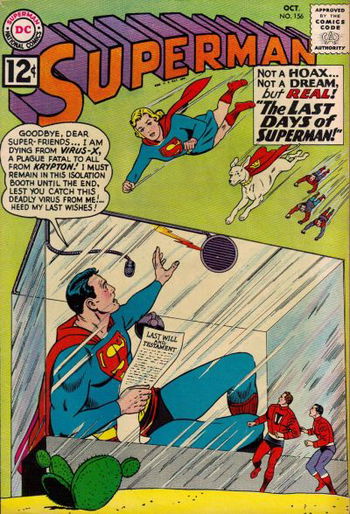 Superman (DC, 1939 series) #156 October 1962