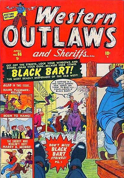 Western Outlaws and Sheriffs (Marvel (Interstate), 1949? series) #66 (April 1951)