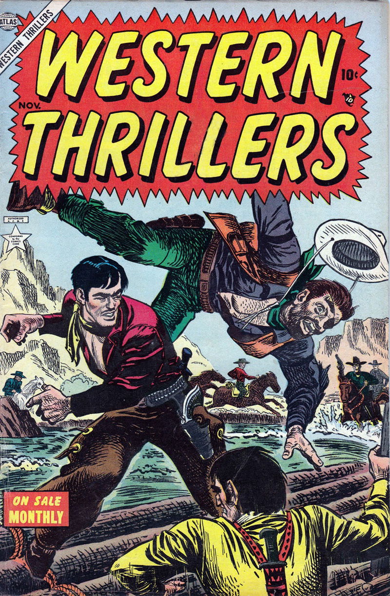 Western Thrillers (Marvel, 1954? series) #1 (November 1954)