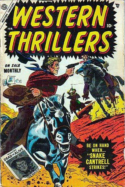 Western Thrillers (Marvel, 1954? series) #4 (February 1955)