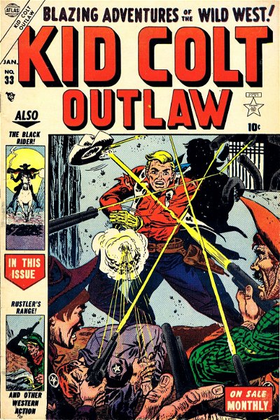 Kid Colt Outlaw (Marvel, 1949 series) #33 (January 1954)