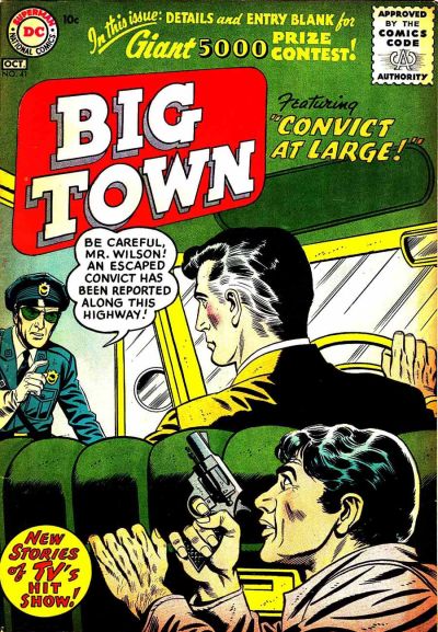 Big Town (DC, 1951 series) #41 (September-October 1956)