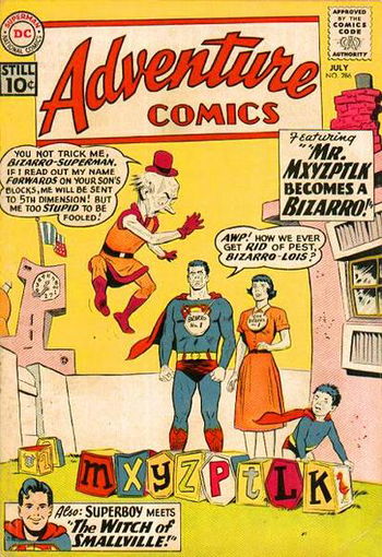 Mr. Mxyzptlk Becomes a Bizarro!