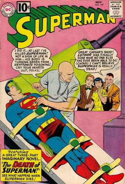 Superman (DC, 1939 series) #149 November 1961