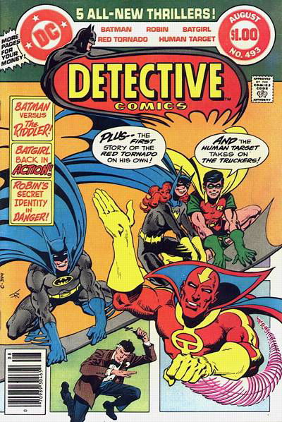 Detective Comics (DC, 1937 series) #493 August 1980