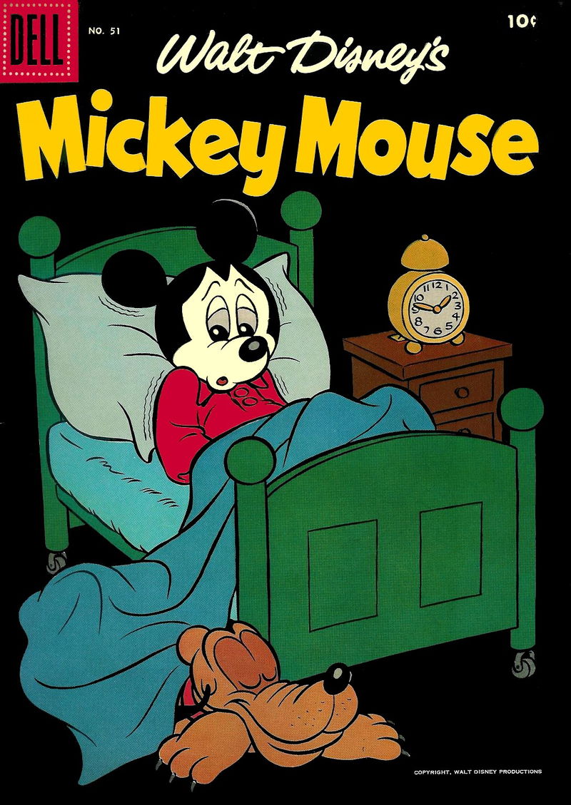 Walt Disney's Mickey Mouse (Dell, 1952 series) #51 (December 1956-January 1957)