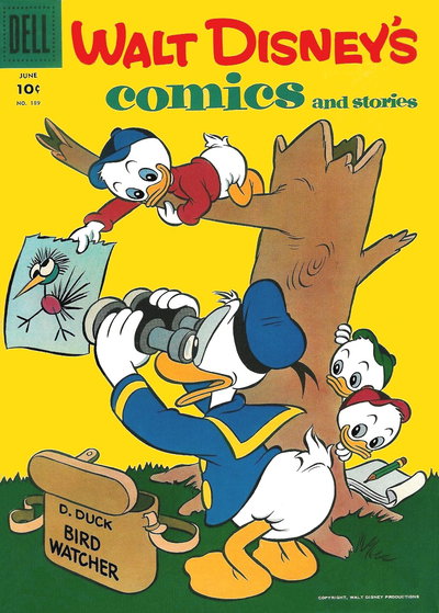 Walt Disney's Comics and Stories  v16#9 (189) (June 1956)
