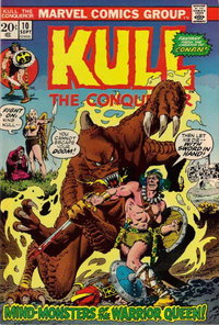 Kull the Conqueror (Marvel, 1971 series)  #10 (September 1973) — Mind-Monsters of the Warrior Queen!