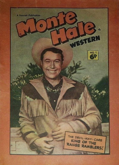 Monte Hale Western Comic (Cleland, 1949? series) #1 [June 1949?]