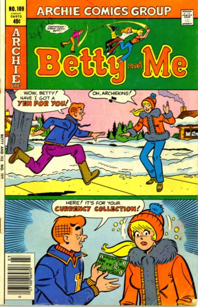 Betty and Me (Archie, 1965 series) #109 (March 1980)