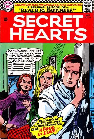 Secret Hearts (DC, 1949 series) #114 (September 1966)