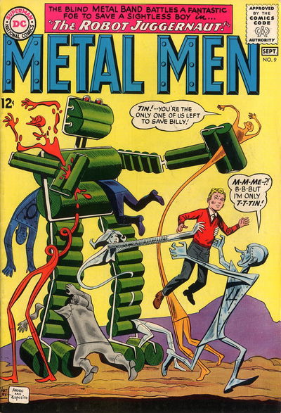 Metal Men (DC, 1963 series) #9 (August-September 1964)