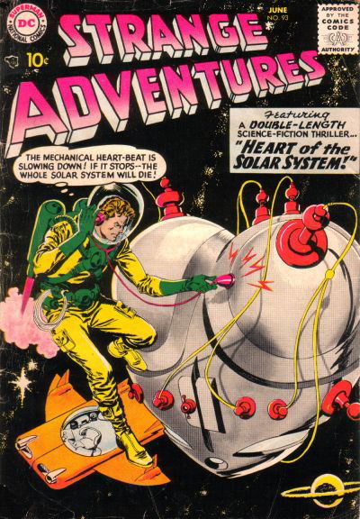 Strange Adventures (DC, 1950 series) #93 (June 1958)