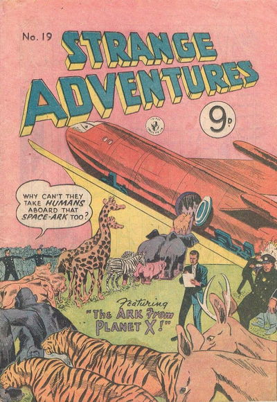 Strange Adventures (Colour Comics, 1954 series) #19