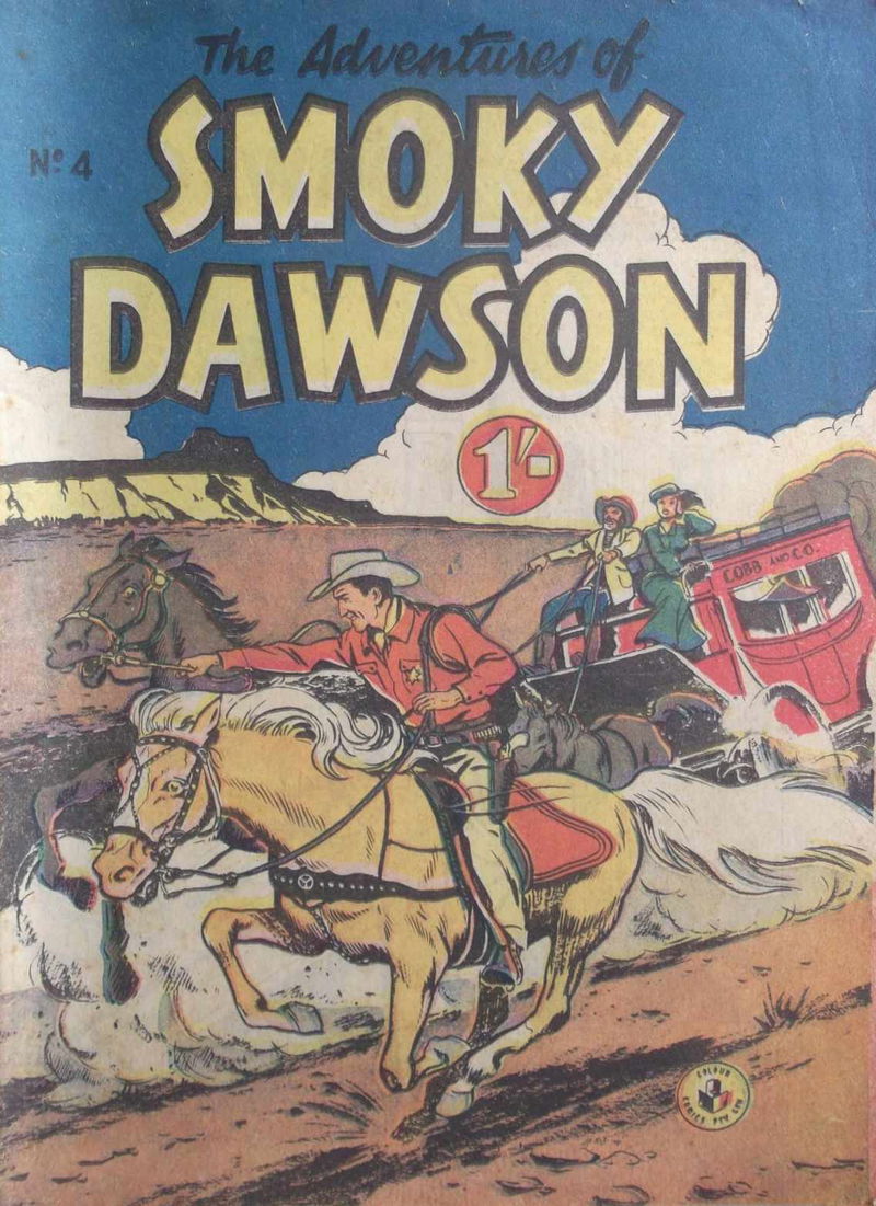 The Adventures of Smoky Dawson (Colour Comics, 1957 series) #4 ([September 1957?])