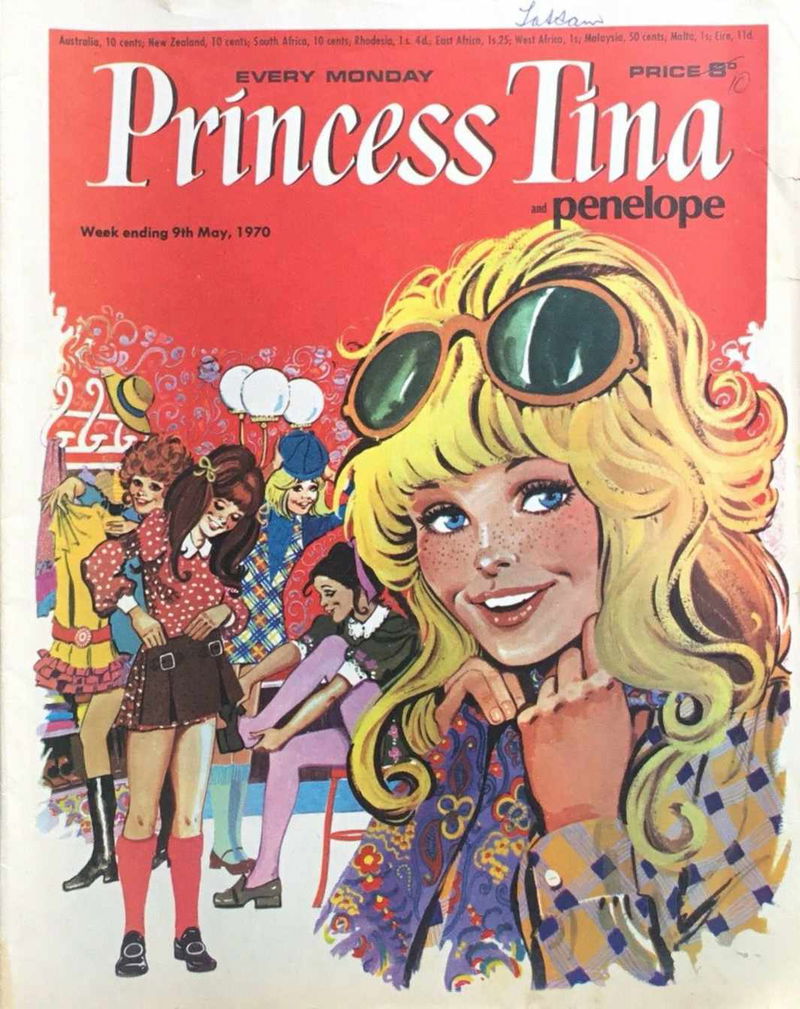Princess Tina (Fleetway, 1968? series) 9 May 1970 (9 May 1970)