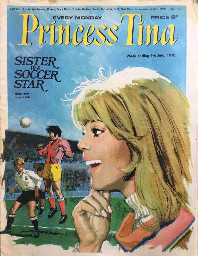 Princess Tina (Fleetway, 1968? series) 4 July 1970 (4 July 1970)