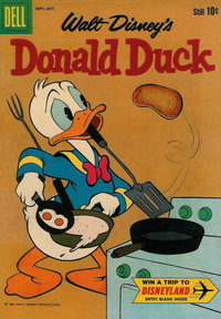 Walt Disney's Donald Duck (Dell, 1952 series)  #73 (September-October 1960) — Pancake Frying