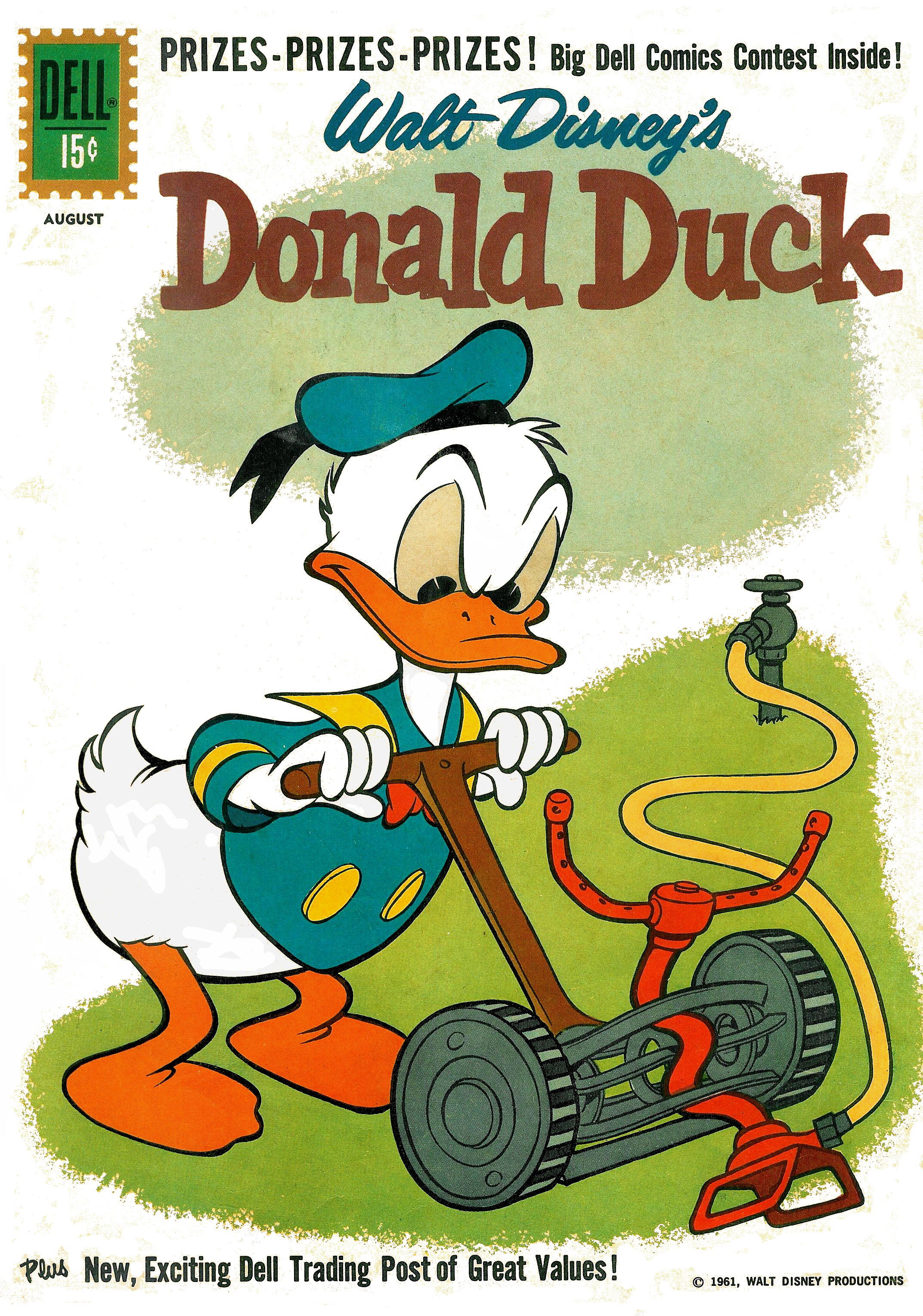 Walt Disney's Donald Duck (Dell, 1952 series) #78 (July-August 1961)
