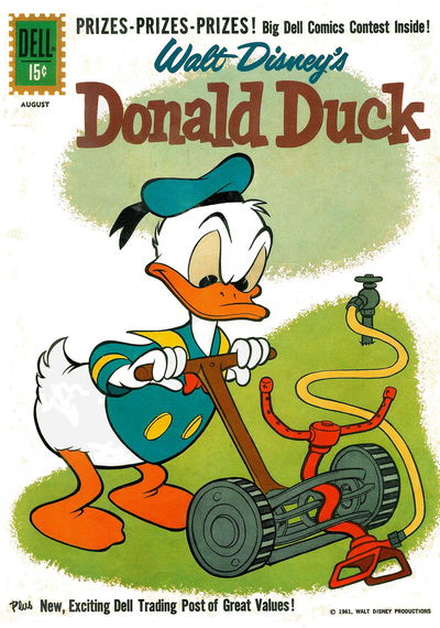 Walt Disney's Donald Duck (Dell, 1952 series) #78 July-August 1961