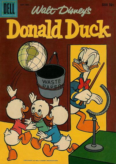 Walt Disney's Donald Duck (Dell, 1952 series) #62 November-December 1958