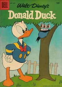 Walt Disney's Donald Duck (Dell, 1952 series)  #55 (September-October 1957) — Hat Nest