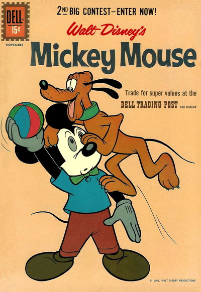 Walt Disney's Mickey Mouse  #80 (October-November 1961)