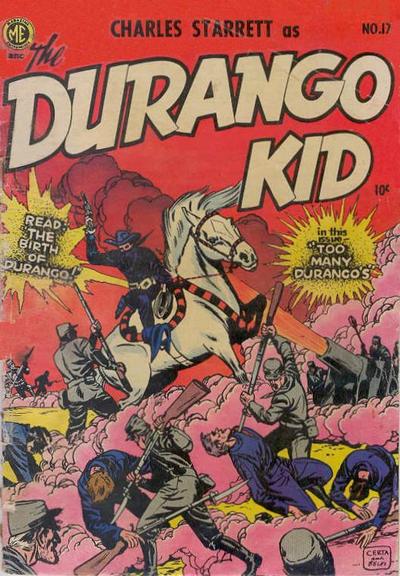 Charles Starrett as the Durango Kid (Magazine Enterprises, 1949 series) #17 (June-July 1952)